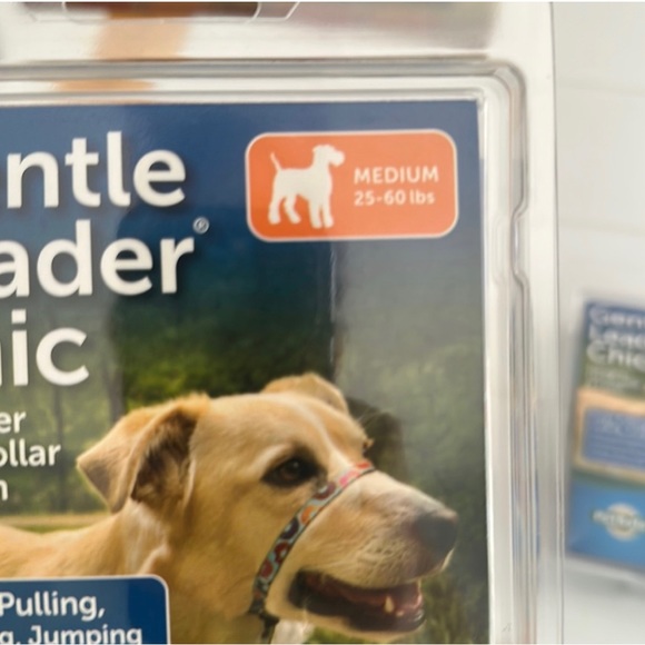 Gentle leader chic, POPPIES head collar and leash, size medium and large - Picture 5 of 9